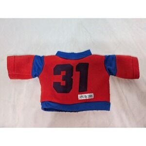 Vintage Cabbage Patch Kids Doll Shirt Boy Red‎ Blue Number 31 Sports Jersey Toy